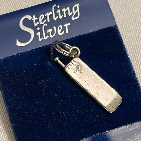Vintage Sterling Silver Cell Phone Charm - Picture 3 of 5